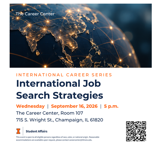 International Job Search Strategy Workshop