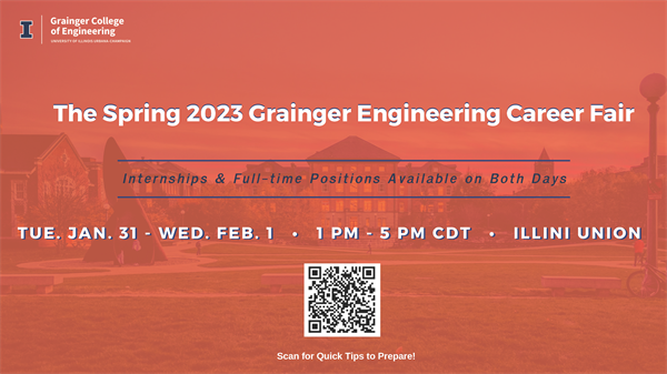 Spring 2023 Grainger Engineering Career Fair